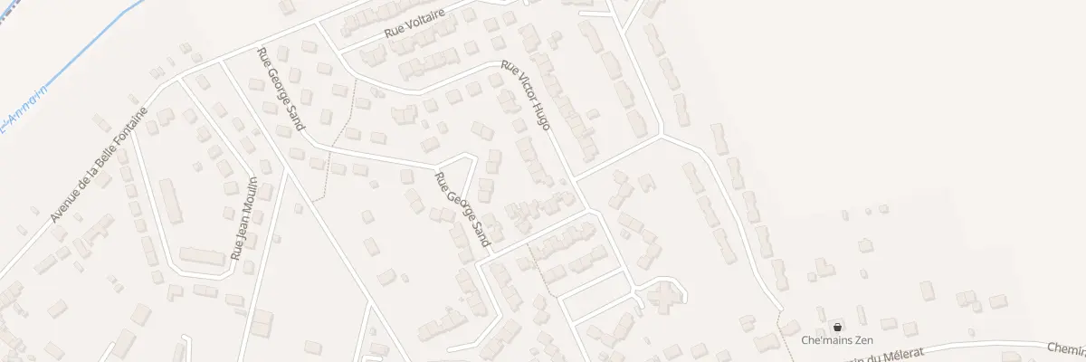 Plan du 34 Rue Victor Hugo à Mehun-sur-Yèvre