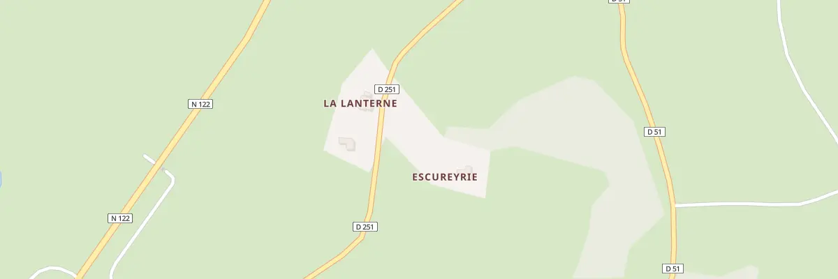 Plan du 1 La Lanterne à Cayrols