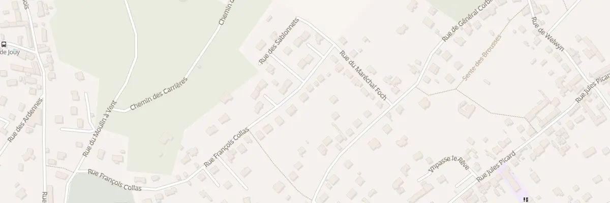 Plan du 11 Rue François Collas à Champagne-sur-Oise