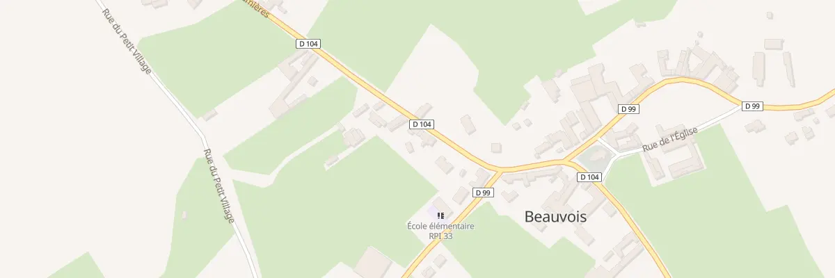 Plan du 9 Rue d’Humières à Beauvois
