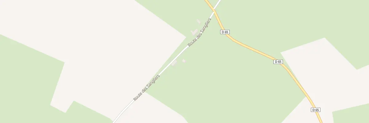 Plan du 1324 Rte des Sangliers à Maisonnais