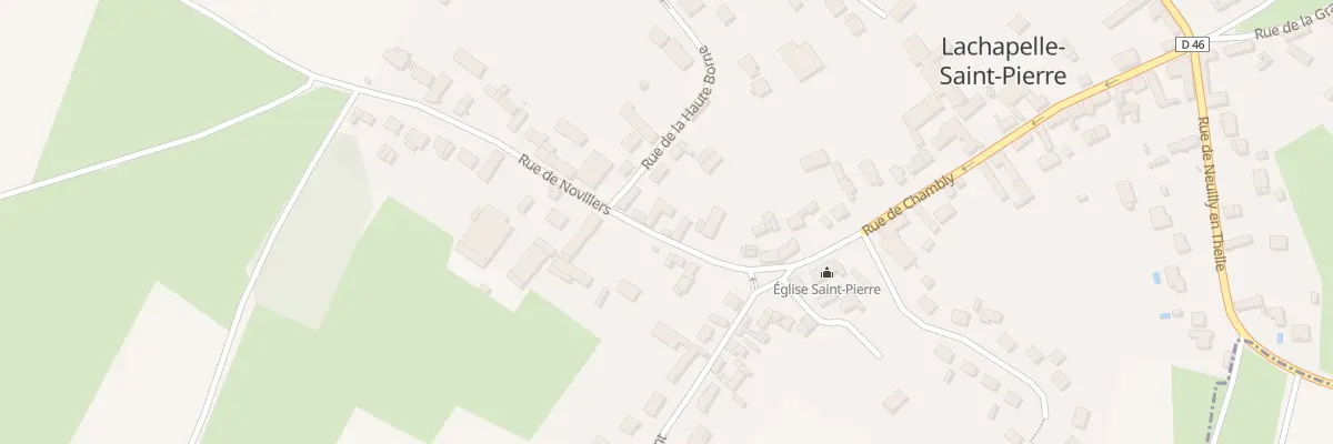 Plan du 94 Rue de Novillers à Lachapelle-Saint-Pierre