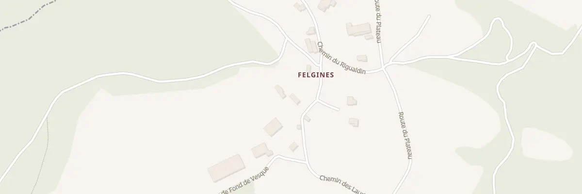 Plan du 6111 Felgines à Boisset