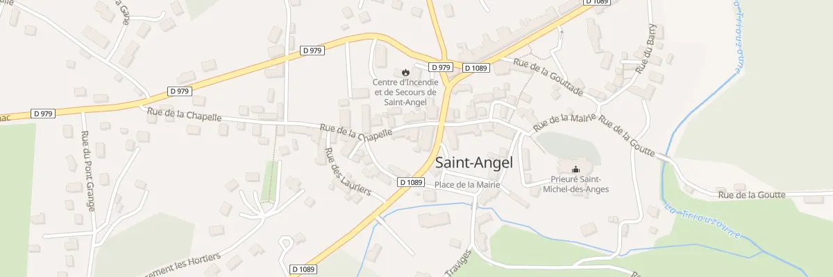 Plan du 3 Rue Neuve à Saint-Angel