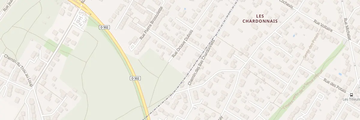 Plan du 43 Rue Octave Dubois à Taverny