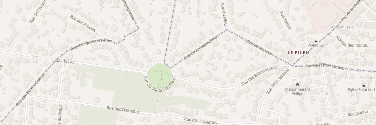 Plan du 21 Rue Faisanderie à Palaiseau