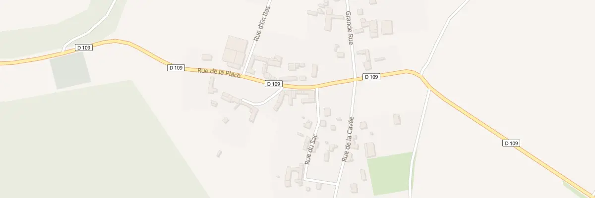 Plan du 3 Rue de la Place à Fransures
