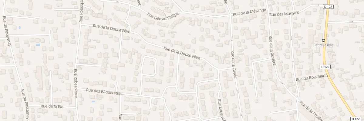 Plan du 19 Rue de la Douce Feve à Argenteuil