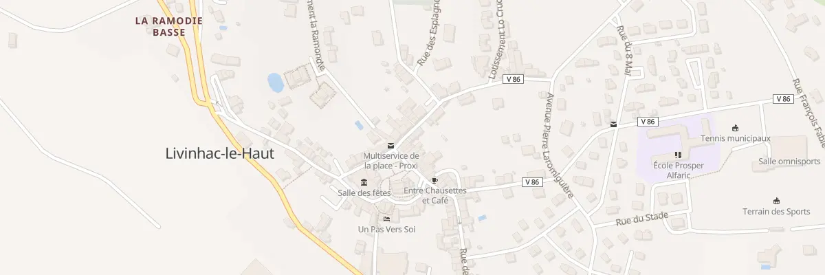 Plan du 18 Rue du Couvent à Livinhac-le-Haut