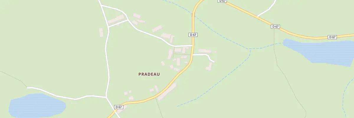 Plan du 5286 Pradeau à Toulx-Sainte-Croix