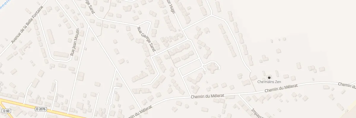 Plan du 42 Rue Victor Hugo à Mehun-sur-Yèvre