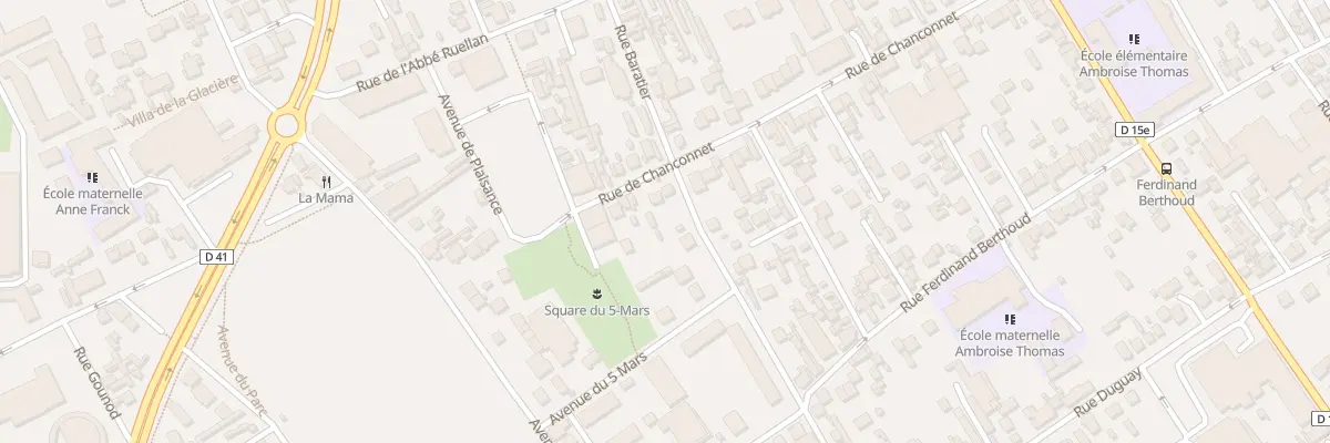 Plan du 101 Rue de Chanconnet à Argenteuil