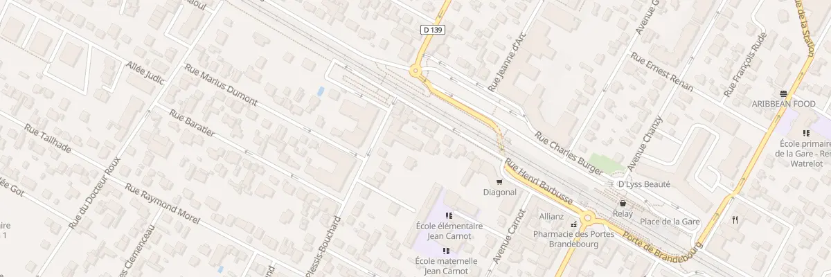 Plan du 144 Rue du Plessis Bouchard à Franconville