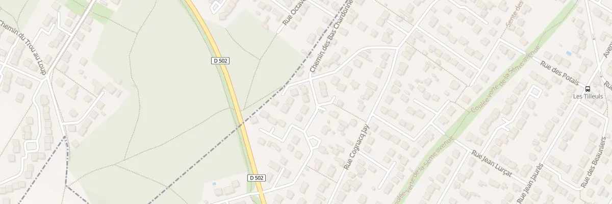 Plan du 3 Rue des Cancelles à Saint-Leu-la-Forêt