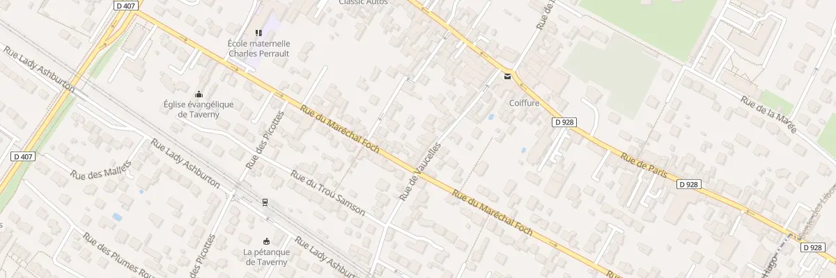 Plan du 24 Rue de Vaucelles à Taverny
