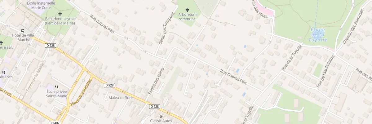 Plan du 27 Rue Gabriel Péri à Taverny
