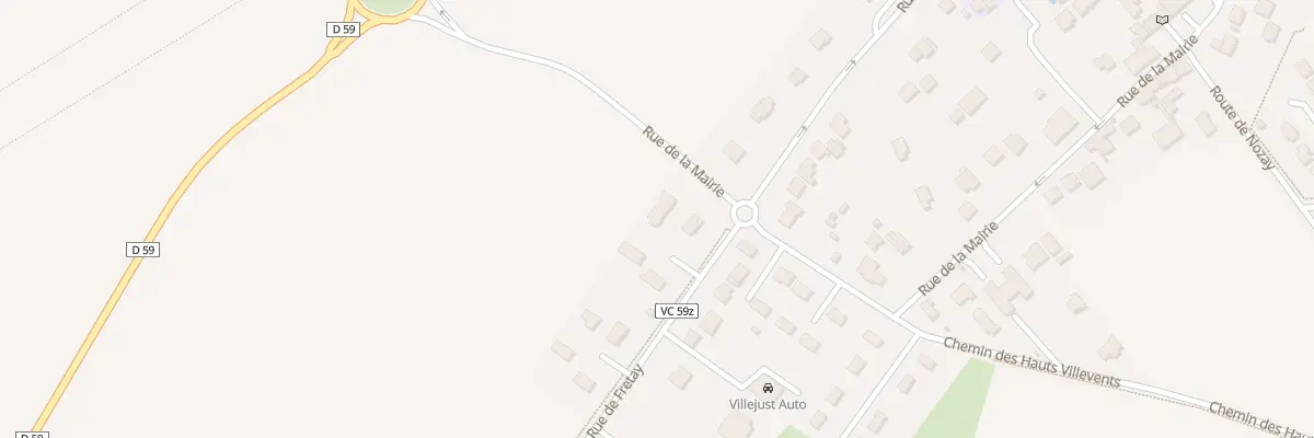 Plan du 30B Rue de fretay à Villejust
