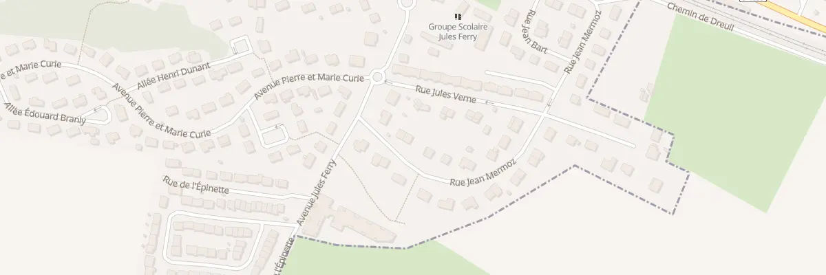Plan du 34 Rue Jean Mermoz à Dreuil-lès-Amiens