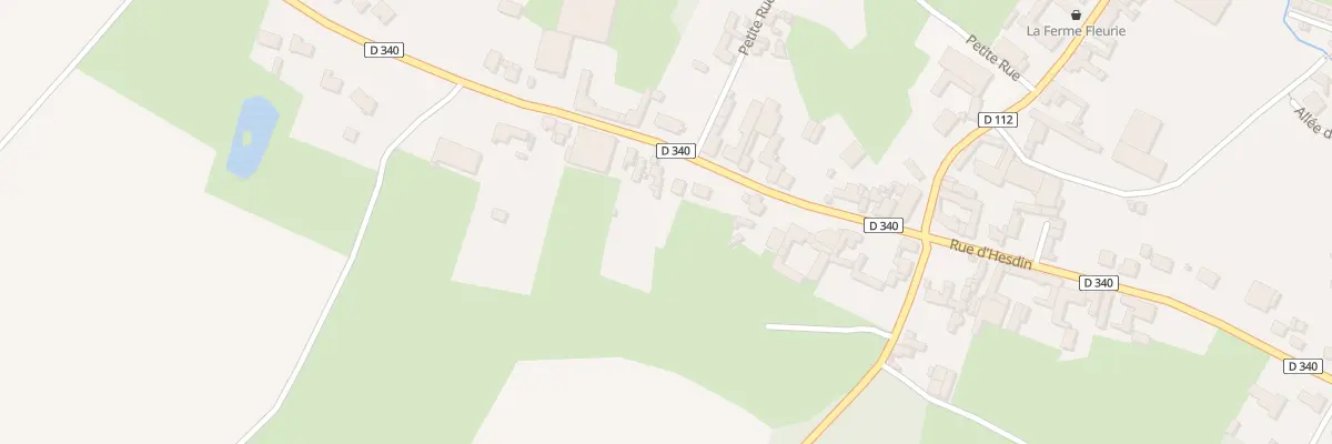 Plan du 15 Rue d’Hesdin à Boubers-sur-Canche
