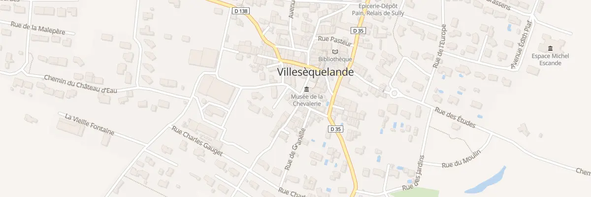 Plan du 1 Rue du 19 Mars 1962 à Villesèquelande