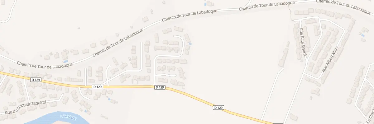 Plan du 14 Rue Pierre Pailhès à Limoux