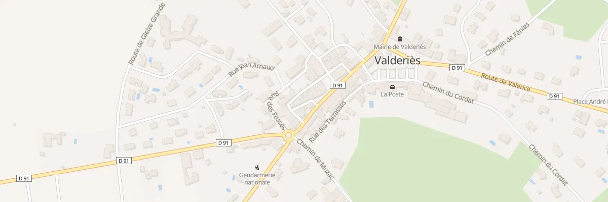 Plan du 10 Rue des Treilles à Valderiès