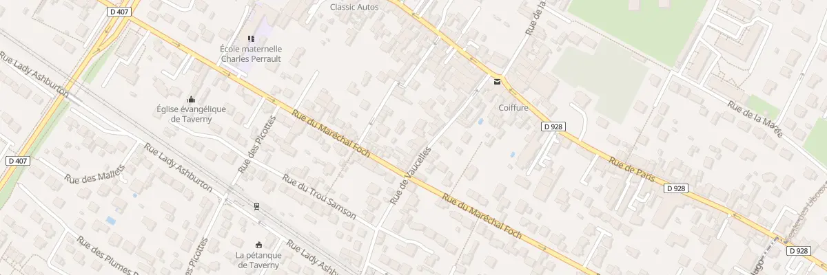 Plan du 22 Rue de Vaucelles à Taverny