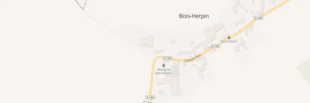 Plan du 42 Gr Grande Rue à Bois-Herpin