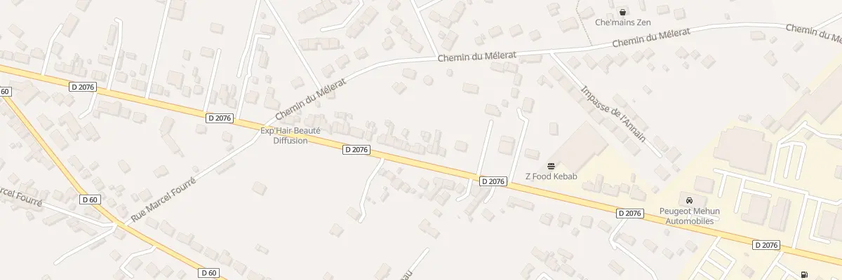 Plan du 157 Av Raoul Aladenize à Mehun-sur-Yèvre