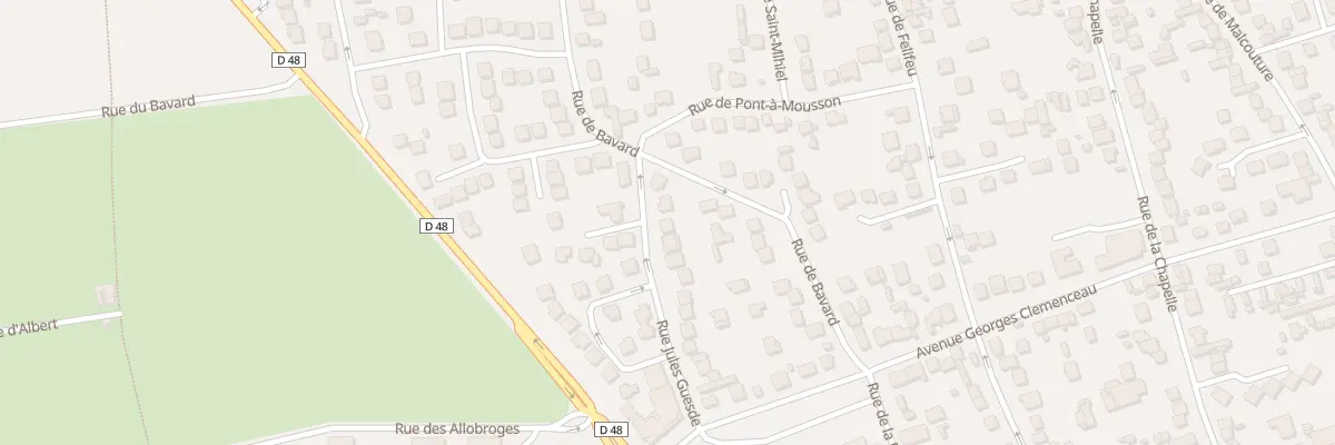 Plan du 30 Rue Jules Guesde à Argenteuil