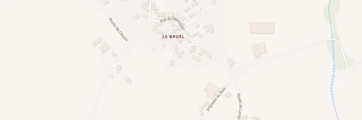 Plan du 5720 Le Bruel à Anglars-Saint-Félix