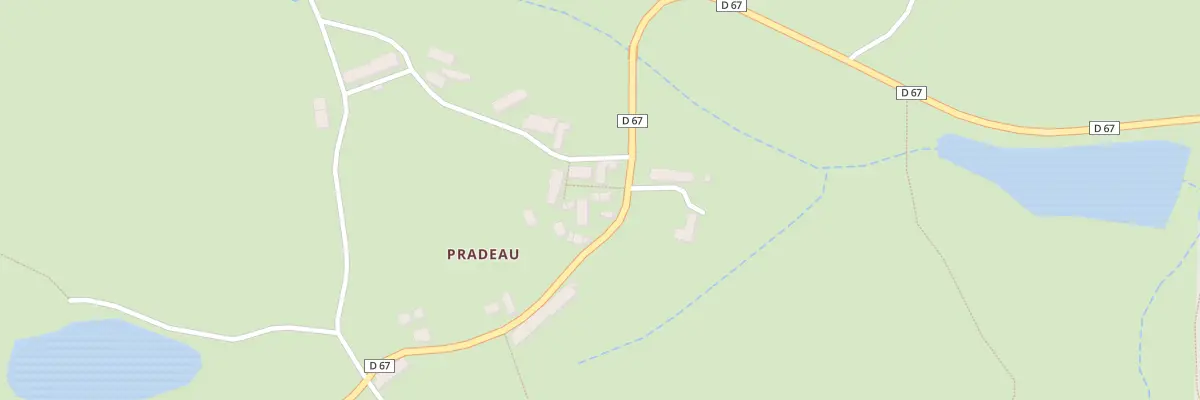 Plan du 12 Pradeau à Toulx-Sainte-Croix
