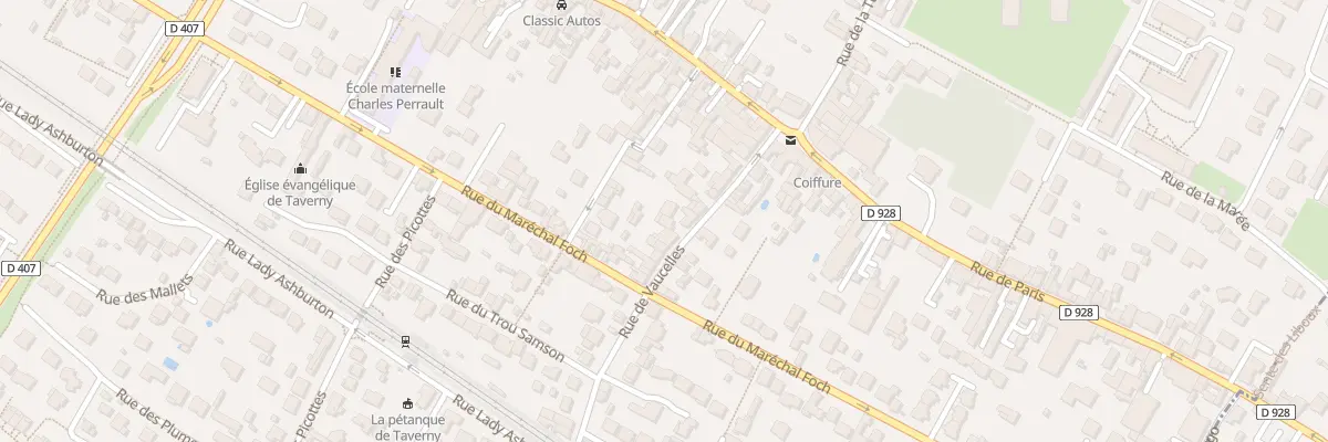 Plan du 20 Rue de Vaucelles à Taverny