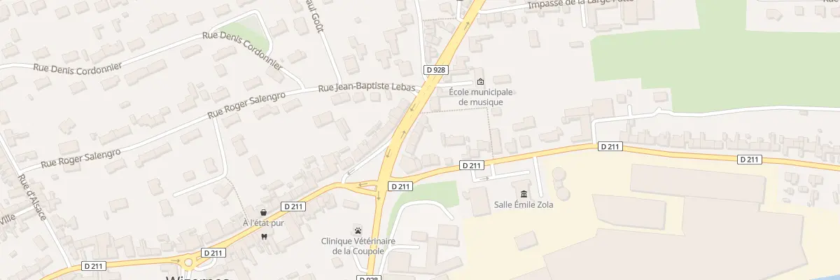 Plan du 35 Rue François Mitterrand à Wizernes