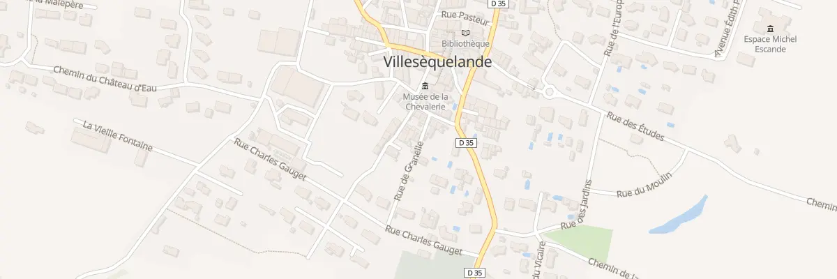 Plan du 4 Rue de Granelle à Villesèquelande