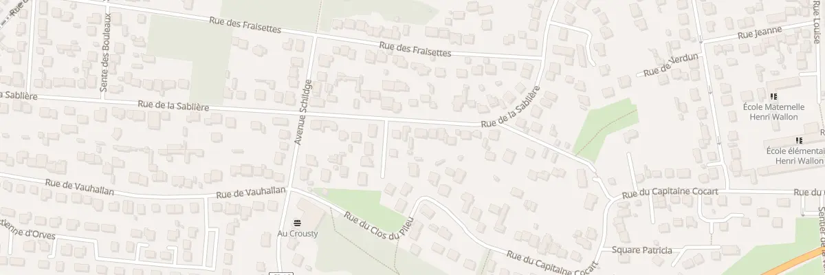 Plan du 47 Rue de la Sablière à Palaiseau