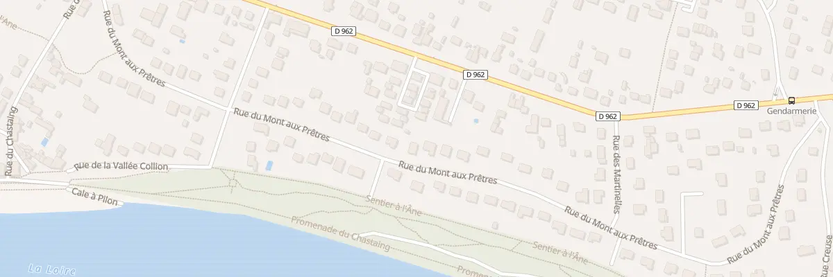 Plan du 47 Rue du Mont aux Prêtres à Châteauneuf-sur-Loire