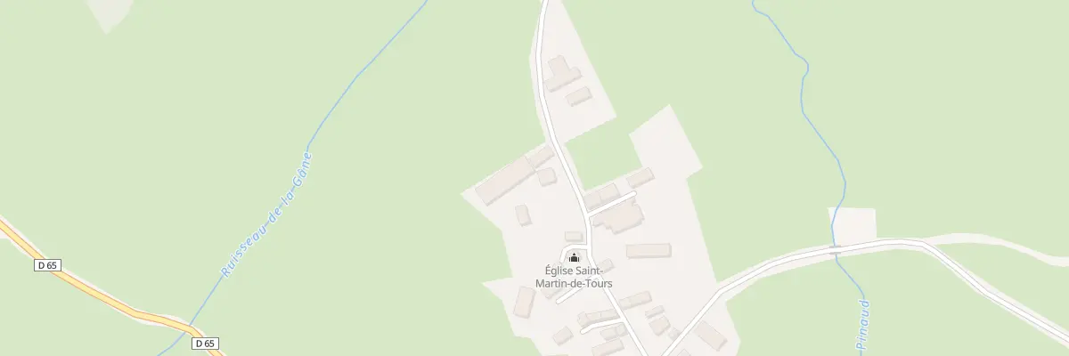 Plan du 17 Le Bourg à Pierrefitte