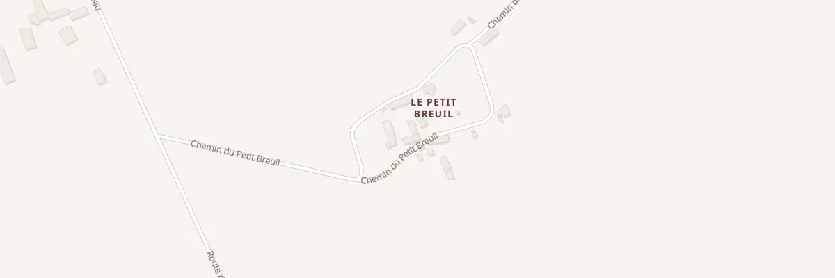 Plan du 3 Le Petit Breuil à Saint-Baudel