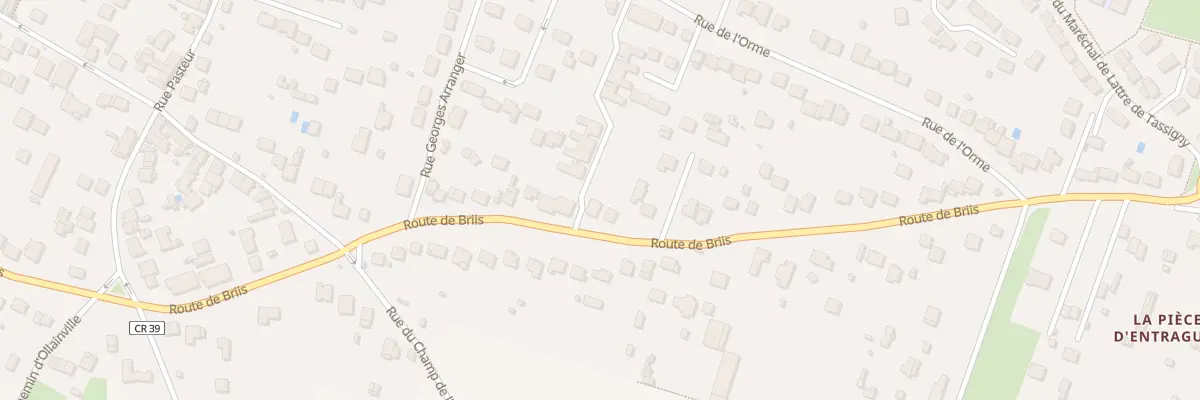 Plan du 85 Rte de Briis à Marcoussis