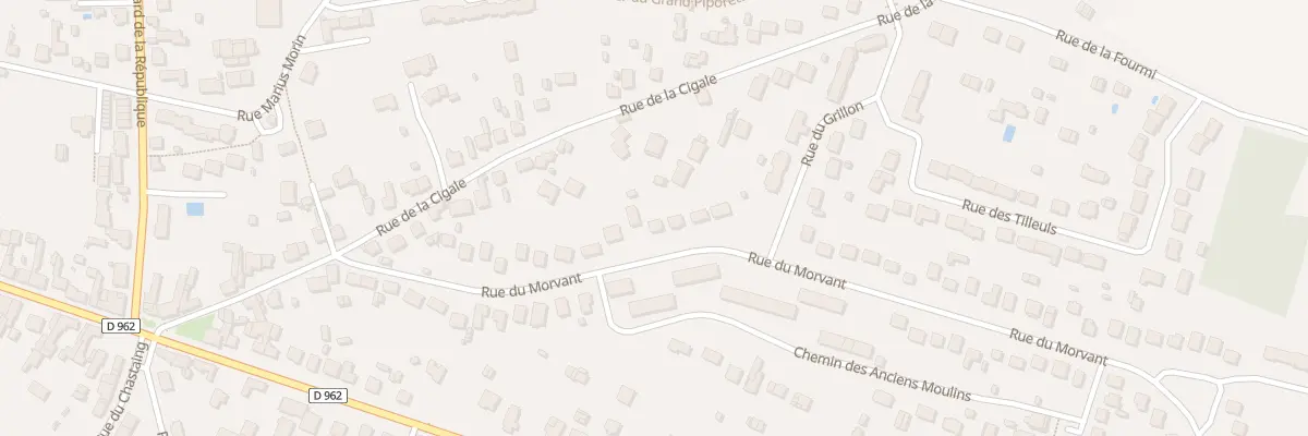 Plan du 27 Rue du Morvant à Châteauneuf-sur-Loire