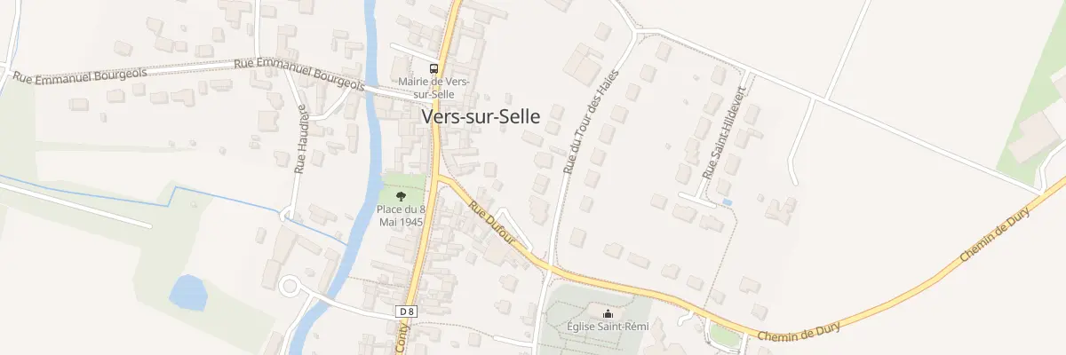Plan du 1 Che du Tour des Haies à Vers-sur-Selle