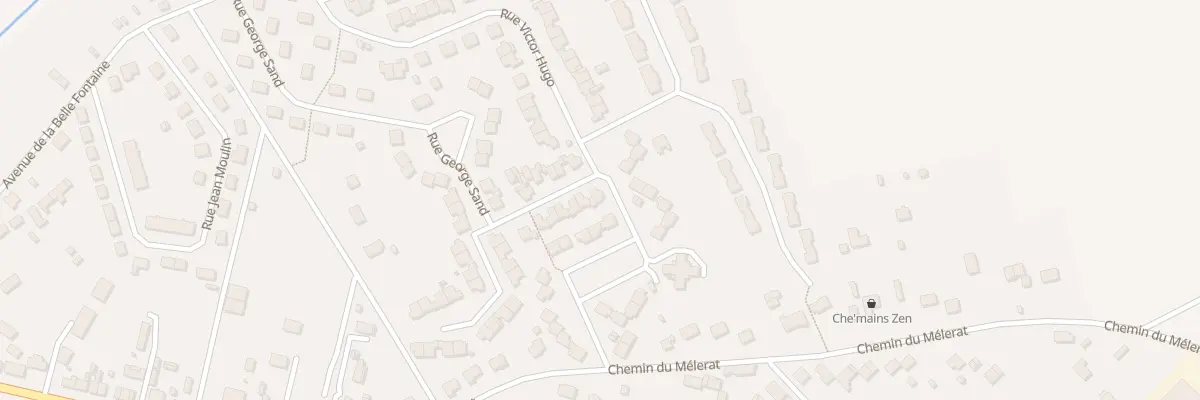 Plan du 1 Rue Alphonse Daudet à Mehun-sur-Yèvre