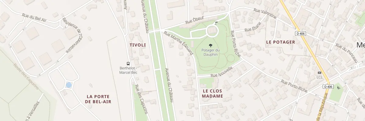 Plan du 8 Rue Marthe Edouard à Meudon