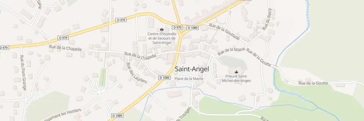 Plan du 4 Rue Neuve à Saint-Angel