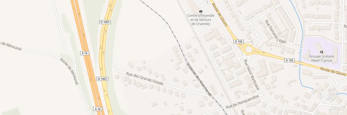 Plan du 149 Che des Marchands à Ronquerolles