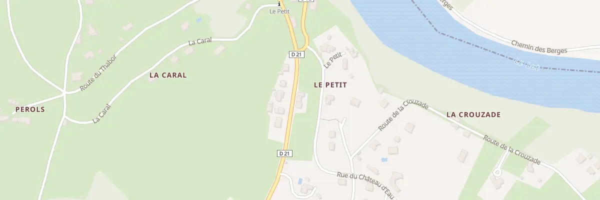 Plan du 5297 Le Petit à Livinhac-le-Haut