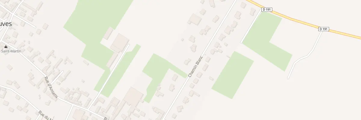 Plan du 15 Che Blanc à Argœuves
