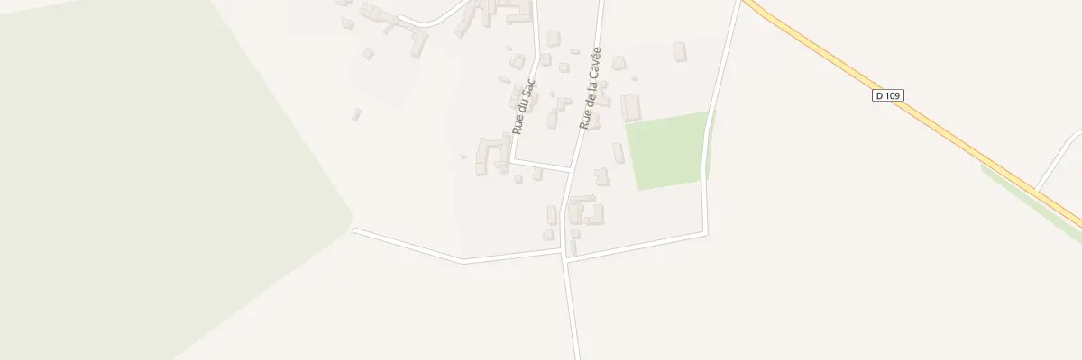 Plan du 5009 Rue du Sac à Fransures