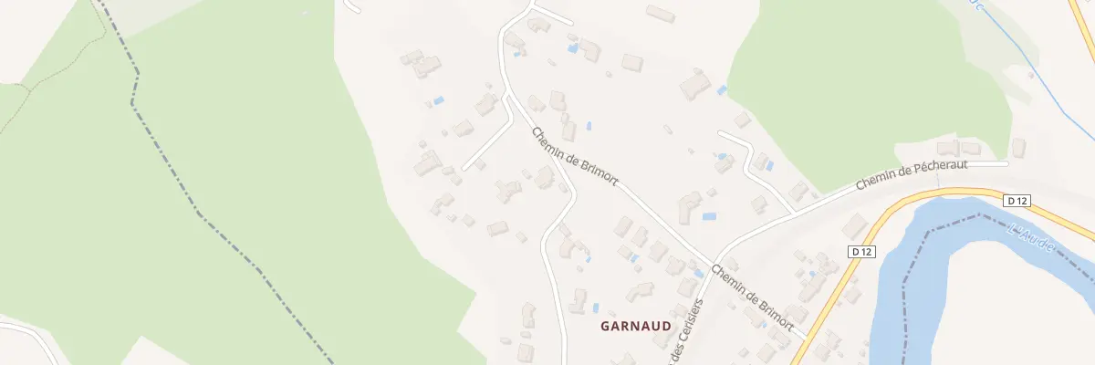 Plan du 11 Garnaud à Montazels